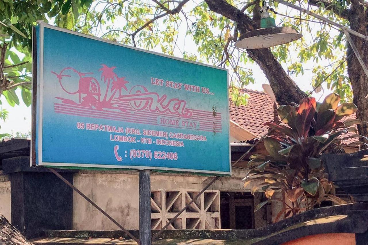 Oka Homestay Mitra Reddoorz Mataram Zewnętrze zdjęcie